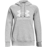 Under Armour Rival Fleece Hoodie Grau/Weiß L