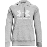 Under Armour Rival Fleece Hoodie Grau/Weiß L