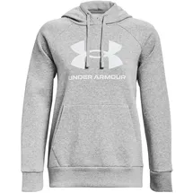 Under Armour Rival Fleece Hoodie Grau/Weiß L