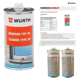 Wuerth Kunststoffreiniger 1 l