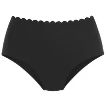 LASCANA Bikini-Hose Scallop Schwarz 44