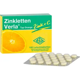 VERLA Zinkletten Verla Orange Lutschtabletten 100 St.