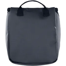 Evoc WASH Pouch Kulturtasche für den Reisealltag (Travel Organizer mit individuell platzierbaren Trennelementen, herausnehmbarer Taschenspiegel, integriertem Haken zum Aufhängen), Carbon Grey - Black