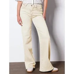 „Wide Leg“-Jeans DAY.LIKE weiss, 36