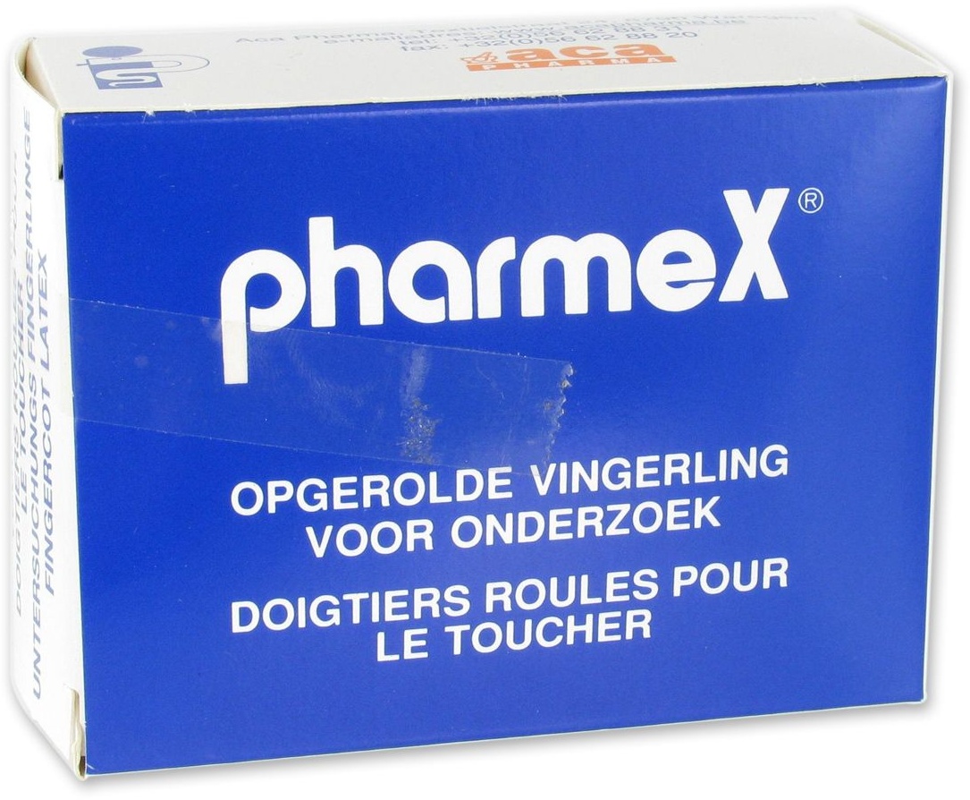 Pharmex Doigtier Roulé S 100 pc(s) Doigtier