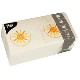 Papstar Servietten, 3-lagig 1/4-Falz 24 cm x 24 cm