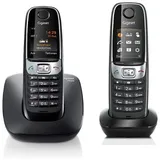 Gigaset C620 / C 620 Duo schwarz mit insgesamt 2 Mobilteilen