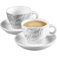 Ritzenhoff & Breker Espressotasse 0,08 l Grau 4 St.