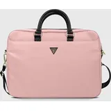 CG Mobile Guess Tasche GUCB15NTMLLP 16" rosa Nylon Triangle Logo - 16 zoll