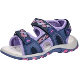 LICO Unisex Kinder Luca V Sandalen, Marine Lila Rosa, 37 EU