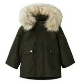 NAME IT Millo Long Mini Parka Rosin 6 Jahre