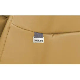 Hukla Relaxsessel Pascal Leder 83 x 105 x 90 cm Gelb drehbar