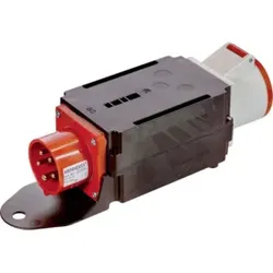 as-Schwabe Adapter MIXO mit Phasenw. 16A Phasenw. auf 32A Dose