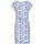 Beachtime Sommerkleid Blumen Blau 44