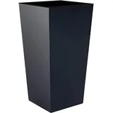 Blumentopf 40 x 40 x 75 cm schwarz