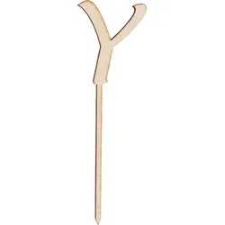 Sallys Cake Topper Buchstaben - aus Holz