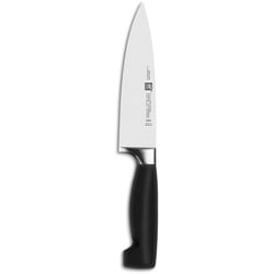 Zwilling Kochmesser Vier Sterne 16 cm Stahl Schwarz