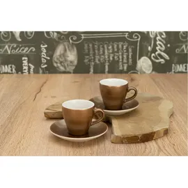 CreaTable Espressotasse 0,1 l Weiß 4 St.