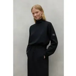 ECOALF für Damen. MCWGADRZAFIR0396W24-319 Saphirschwarzes Kleid (S), Lässig, Synthetisch, Langarm, Nachhaltig