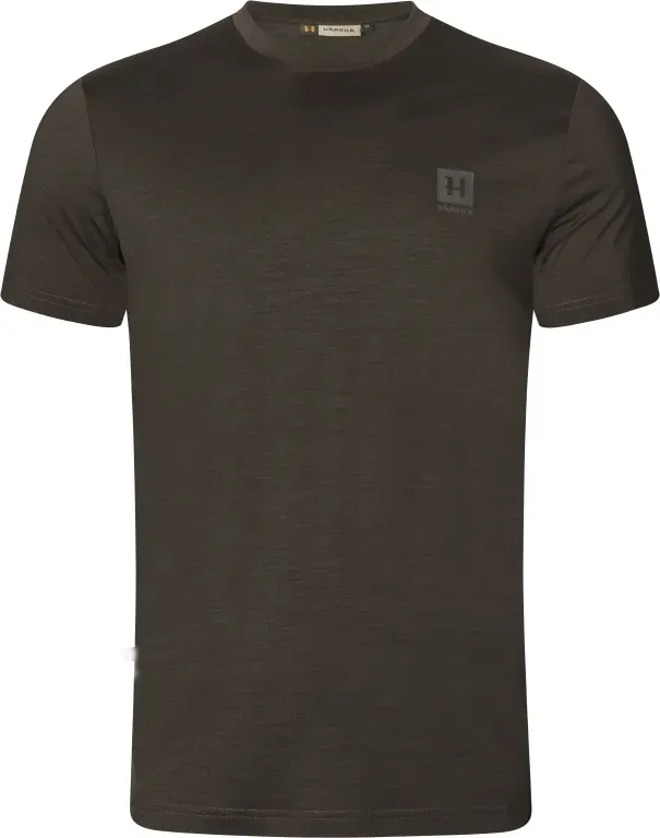 Härkila Herren Base All Season T-Shirt - XXL - shadow brown