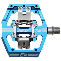 HT Components Pedale HT-X3 CNC Cromoly Marineblau