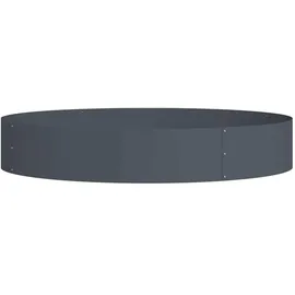 vidaXL Gartenblumentopf 120 x 120 x 20 cm Anthrazit