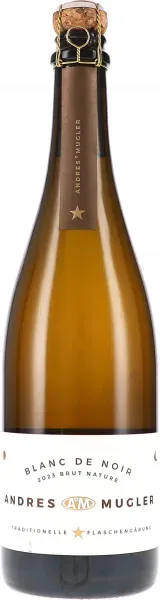Blanc de Noir Sekt Brut Nature Andres&Mugler 2023 BIO