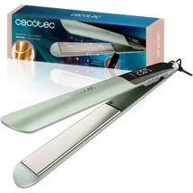 Cecotec Lisse Keratin Essence Olive. HeatMax-Funktion, 130–230 °C, Keramikbeschichtung mit Keratin und Arganöl, 360°-Drehkabel, Abschaltautomatik, Reisetasche