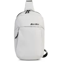 Heinrich Sieber Sling Bag hellgrau