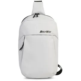Heinrich Sieber Sling Bag 4 Liter hellgrau