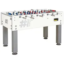 GARLANDO Tischkicker ITSF Number 1 / weiß,