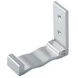 BAYLI Regal 1x Faltbare Wandhaken, multifunktionaler Klapphaken, 90° Grad Wandha silberfarben