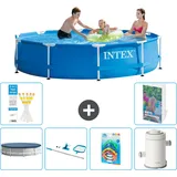 Frame Pool Rund - 305x76 Cm - 7-teilig  S151