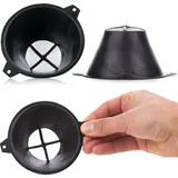 OEM Rosfix Farbsieb Schwarz 80×50×60 mm – Wiederverwendbares Filtersieb Für Spritzpistolen & Farbspritzgeräte Korrosionsbeständig & Langlebig Lackierzubehör