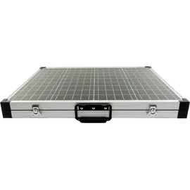 Solartronics Solarkoffer 100 Watt monokristallin Solarpanel PWM Laderegler Mobil Garten