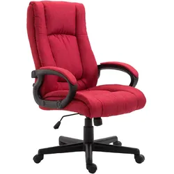 CLP Bürostuhl XL Sparta Stoff rot
