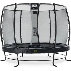 EXIT TOYS Elegant Premium Trampolin 305 cm inkl. Deluxe Sicherheitsnetz schwarz