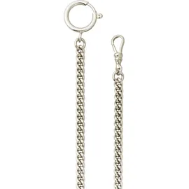 REGENT Taschenuhr REGENT, silber (edelstahlfarben), Taschenuhren, Damen, Taschenuhr, Quarzuhr, Herrenuhr, Funk, Kette
