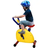YFJBDKS Indoor-Kinderfahrrad, stationäres Fitnessgerät für Kinder, Spaß- und Fitnessgerät für Jungen und Mädchen im Alter von 3-12 Jahren,Exercise Bike