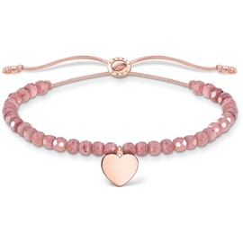 Thomas Sabo Armband rosa Perlen mit Herz, roségold, A1985-813-9-L20V, A1985-893-9-L20V«, -