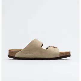 Birkenstock Arizona Weichbettung Veloursleder taupe 41