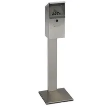 VAR Wandascher WH 41 Edelstahl mit Standfuß 3,7 l