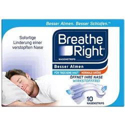 Besser Atmen Breathe Right Nasenpfl.normal Transp.
