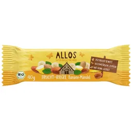 Allos Fruchtriegel Banane Mandel bio