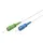 goobay 59618 Glasfaserkabel FTTH Singlemode (OS2) White, (Simplex)
