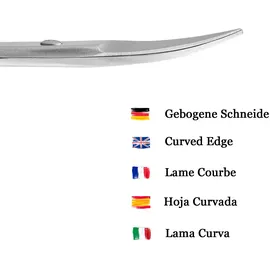 K-Pro Nagelschere gebogen spitz scharf 1 St.