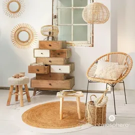 ATMOSPHERA CREATEUR D'INTERIEUR KURS Jute White Edge D120