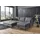 Atlantic Home Collection Hocker Rekvik 133 x 42 x 63 cm Grau