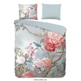 Muller Textil good morning Bettwäsche Good Morning Birdie Baumwolle, 2 teilig, grau