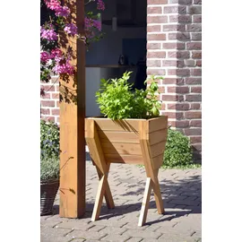 Dobar Kleines Hochbeet 39 x 40 x 61 cm Braun
